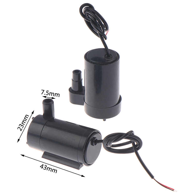 DC 5-12V Low Noise Brushless M - огляд і ціна Water Pump Submersible Mini